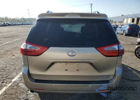 2017 Toyota Sienna Xle from USA, damaged, VIN 5TDDZ3DCXHS158304